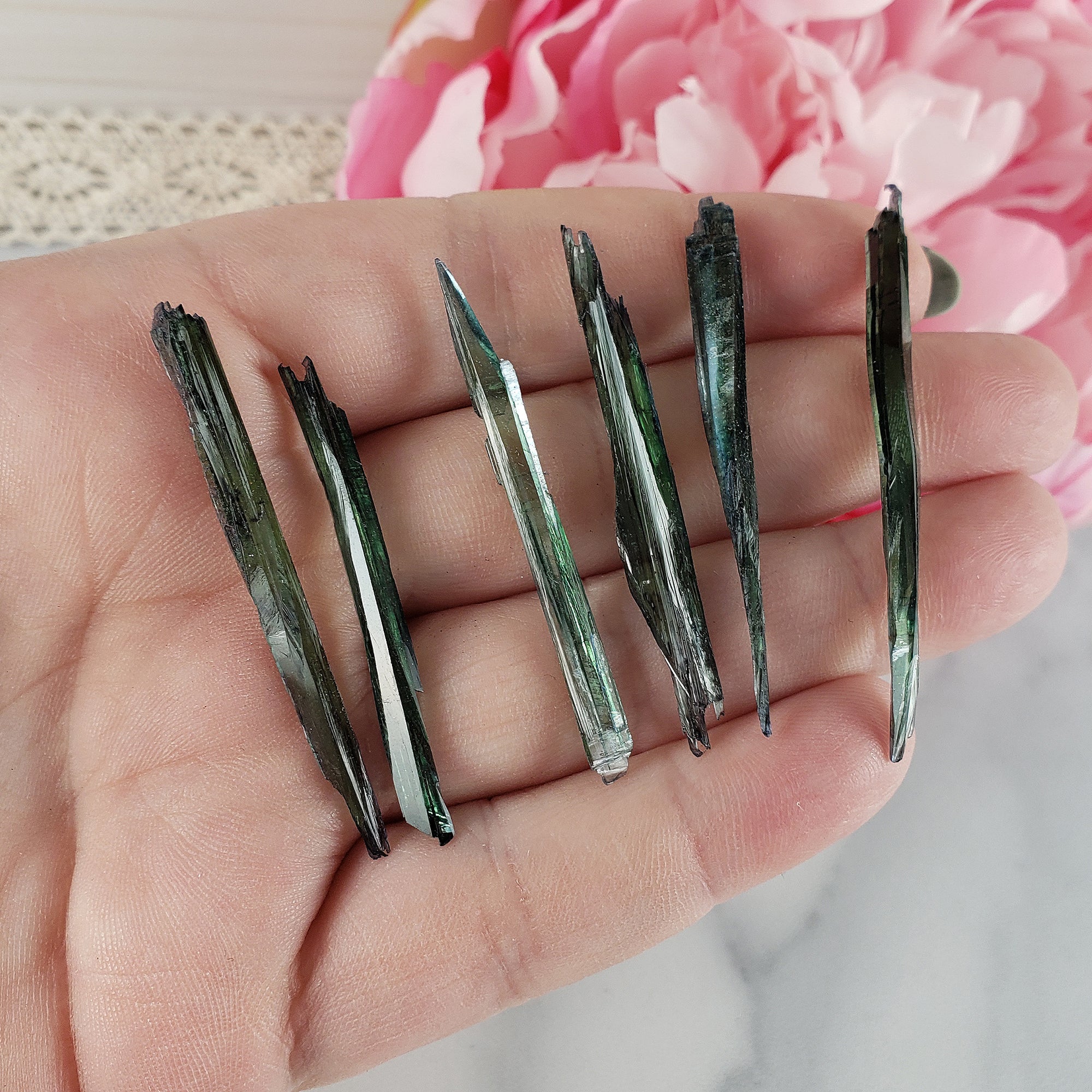 Raw Vivianite Crystal Shard Natural Rough Gemstone | MINI - 2