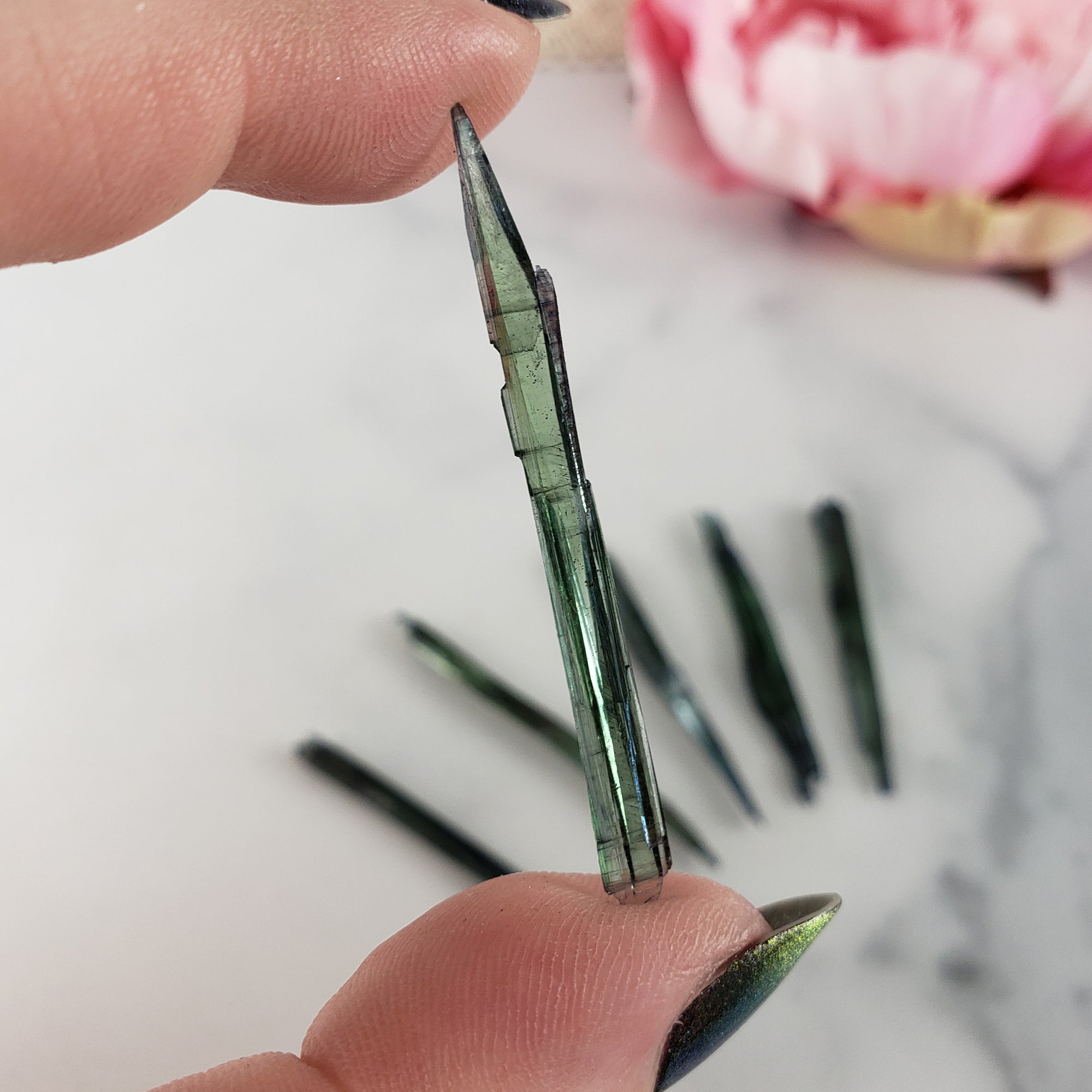 Raw Vivianite Crystal Shard Natural Rough Gemstone | MINI - 3