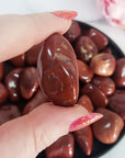 Red Jasper Crystal Natural Gemstone Tumbled Stone | One Stone