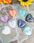 Rainbow Resin Heart - Handmade Valentine's Day Gift