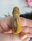 Unique Mookaite Crystal Penis Natural Gemstone Phallus | 1.8" | Richard - 1