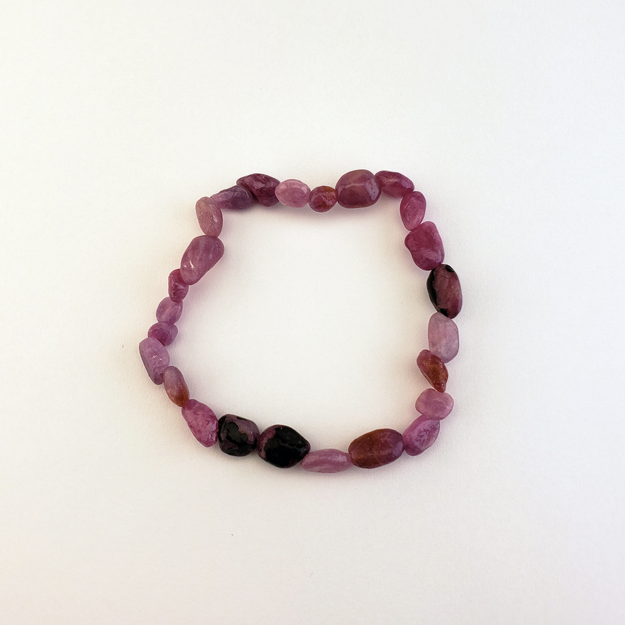 Ruby Stretch Bracelet 7mm,8mm,9mm – Beads of Paradise