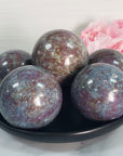 Ruby Kyanite Crystal Sphere Natural Gemstone Orb | 50mm - 58mm - 1