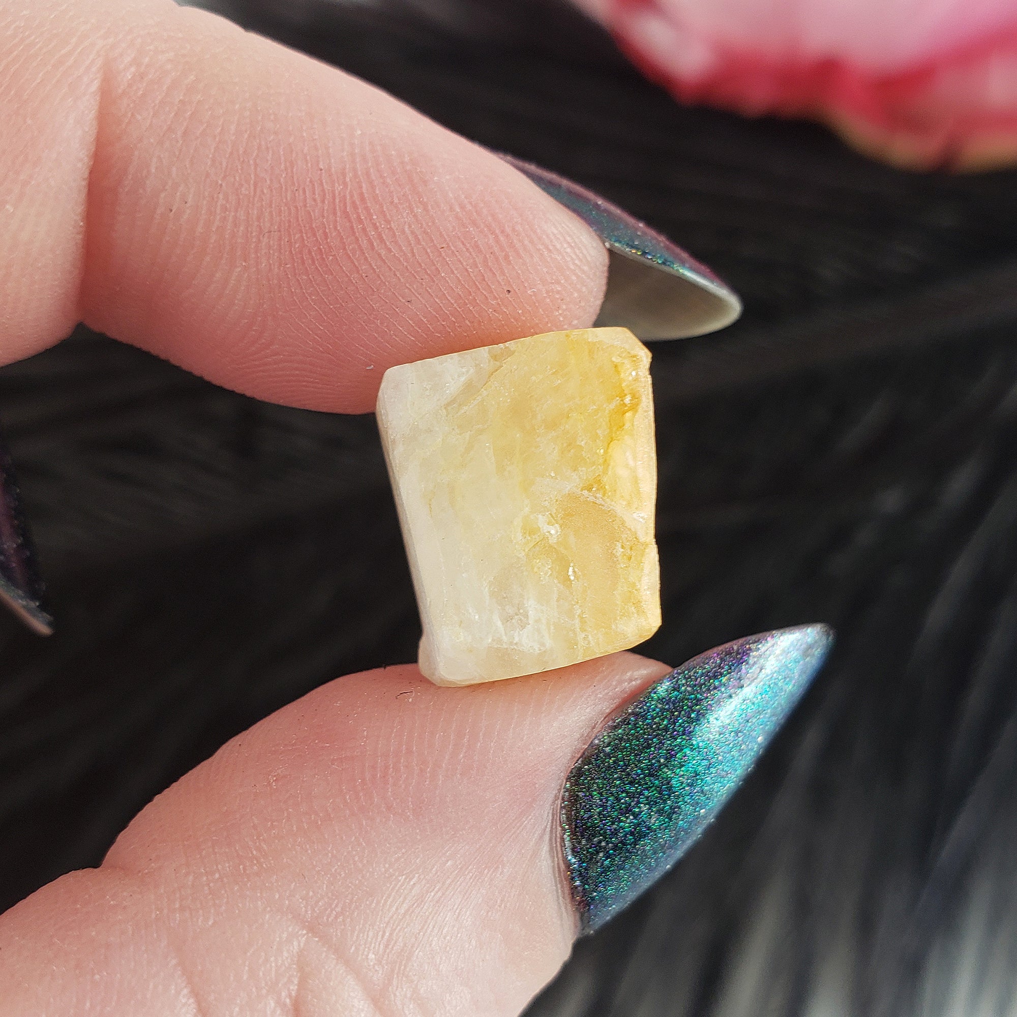 Unique Phenakite Phenacite Crystal Natural Rough Gemstone | 2.9 Grams - 2