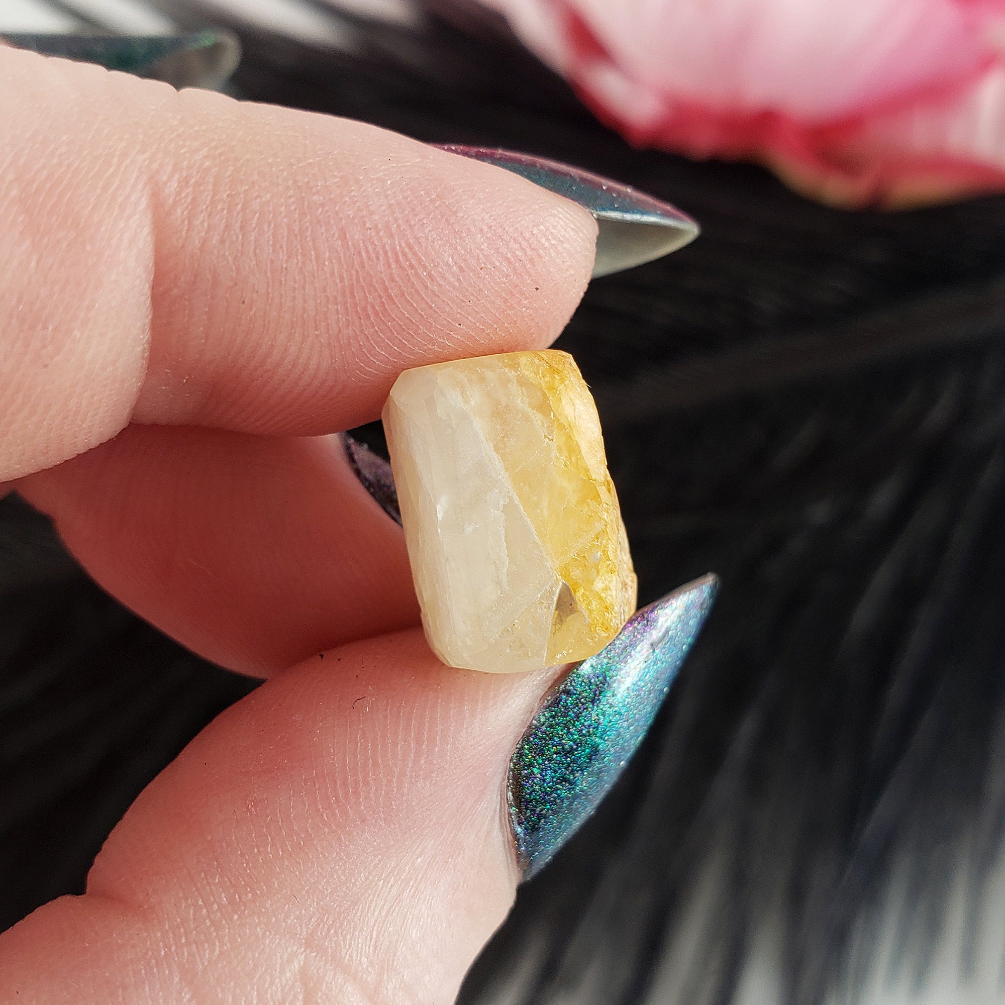 Unique Phenakite Phenacite Crystal Natural Rough Gemstone | 2.9 Grams - 4