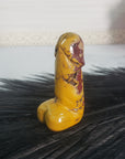 Unique Mookaite Crystal Penis Natural Gemstone Phallus | 1.9" | Sebastian