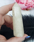 Unique Moonstone Crystal Tower Point High Quality Natural Gemstone Obelisk | Selena - 7