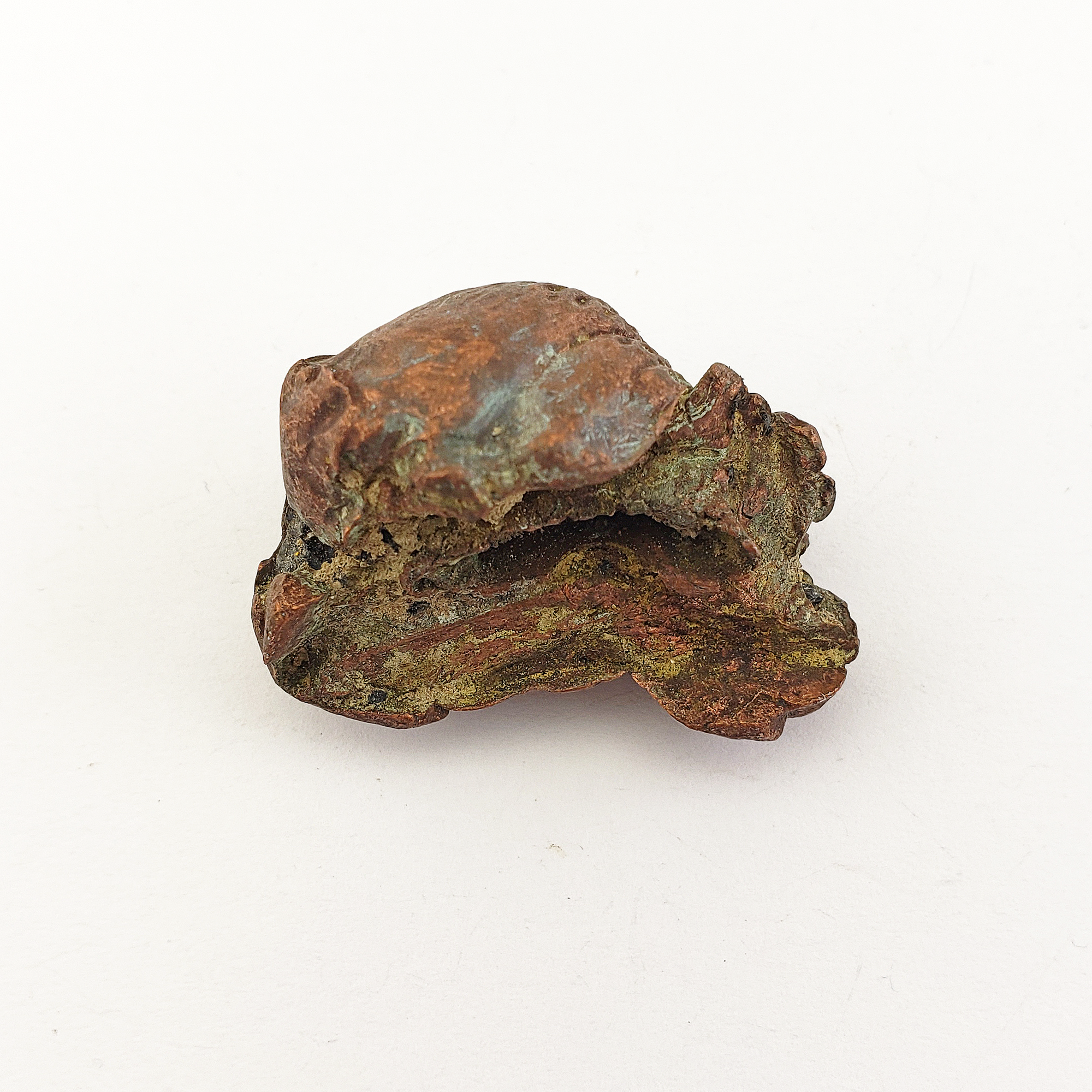 Unique Native Copper Nugget Formation Natural Gemstone | 1.6 oz | Sentinel - 2