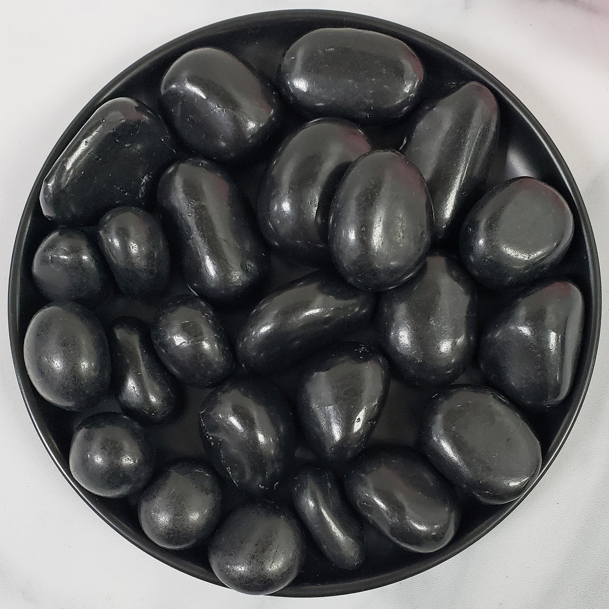 Shungite Stone Natural Crystal Tumbled Stone | One Stone | Multiple Sizes - 2