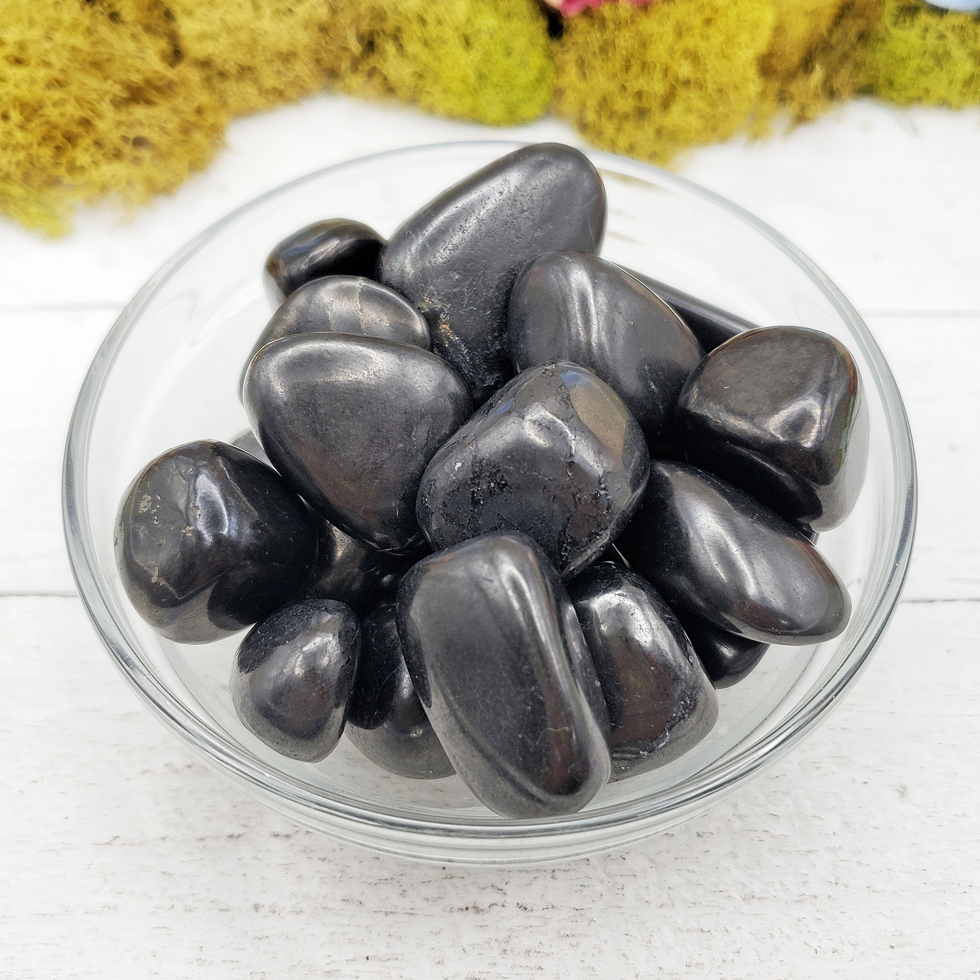 Shungite Stone Natural Crystal Tumbled Stone | One Stone | Multiple Sizes - 5