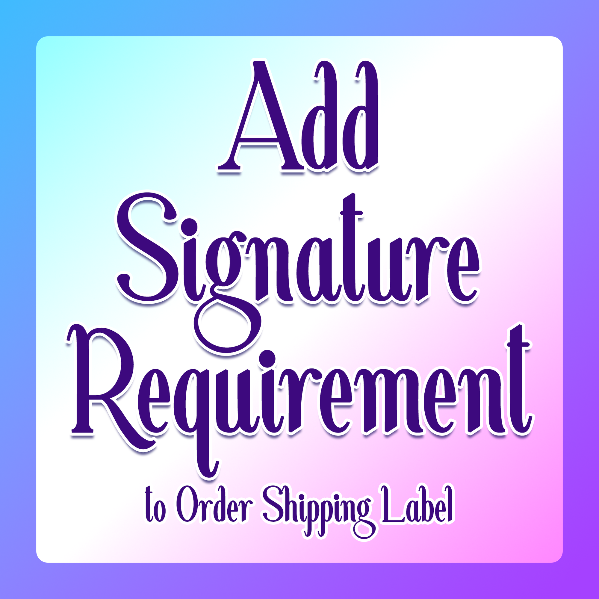 USPS Signature Requirement for Package Delivery