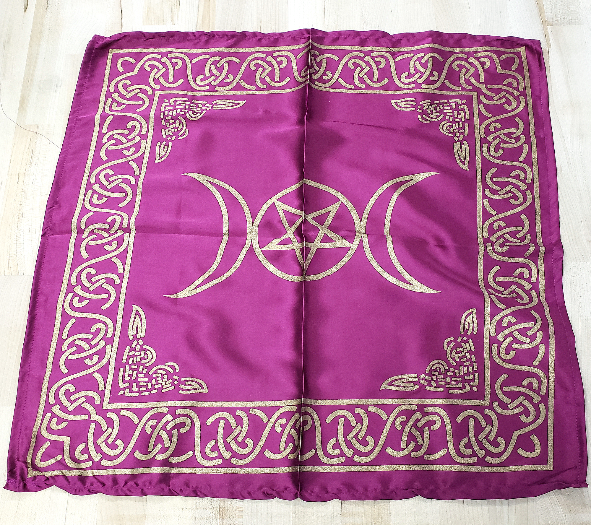 Small Altar Table Cloth - Choose Your Color! - Wine Red Again