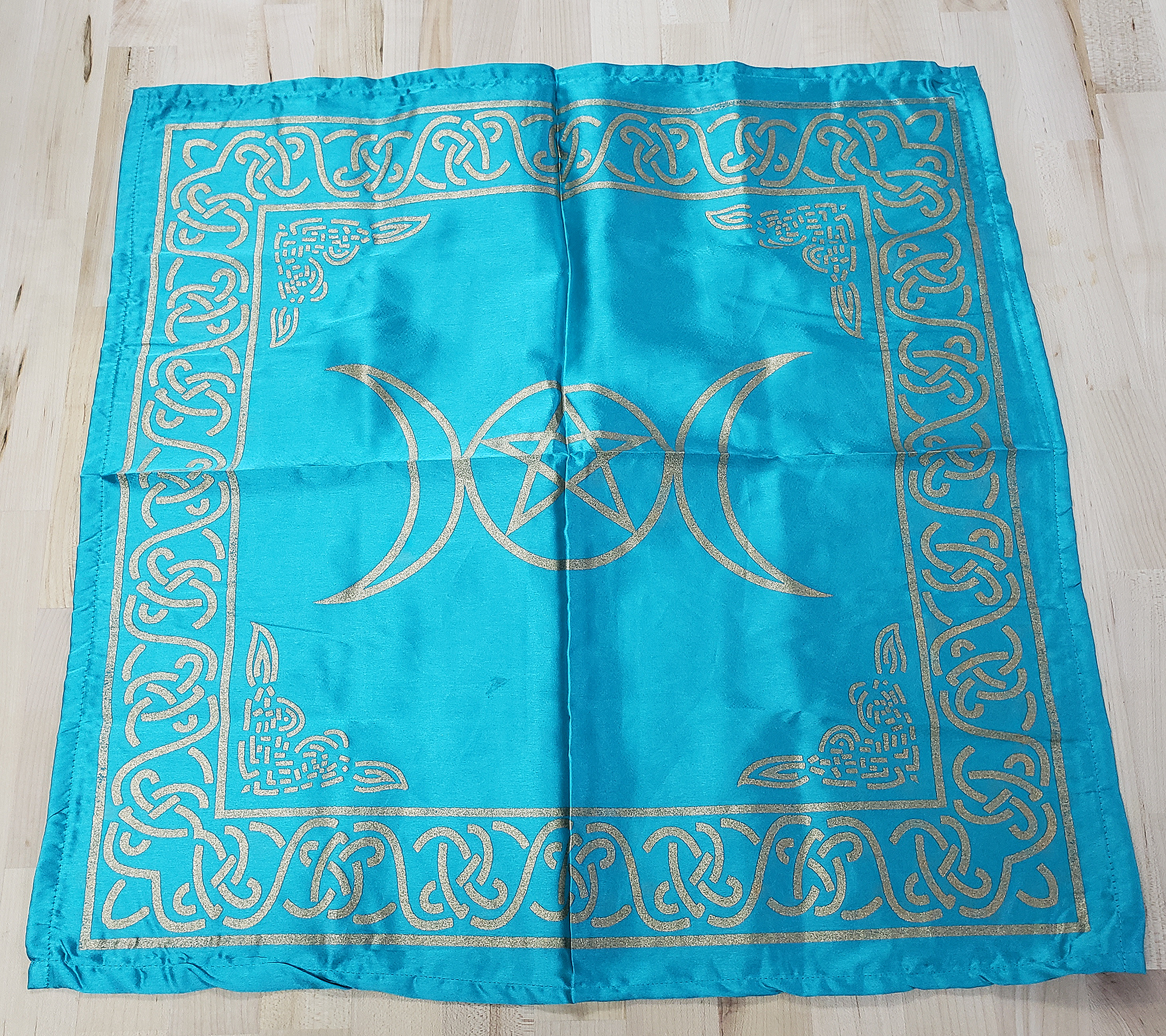 Small Altar Table Cloth - Choose Your Color! - Turquoise Again