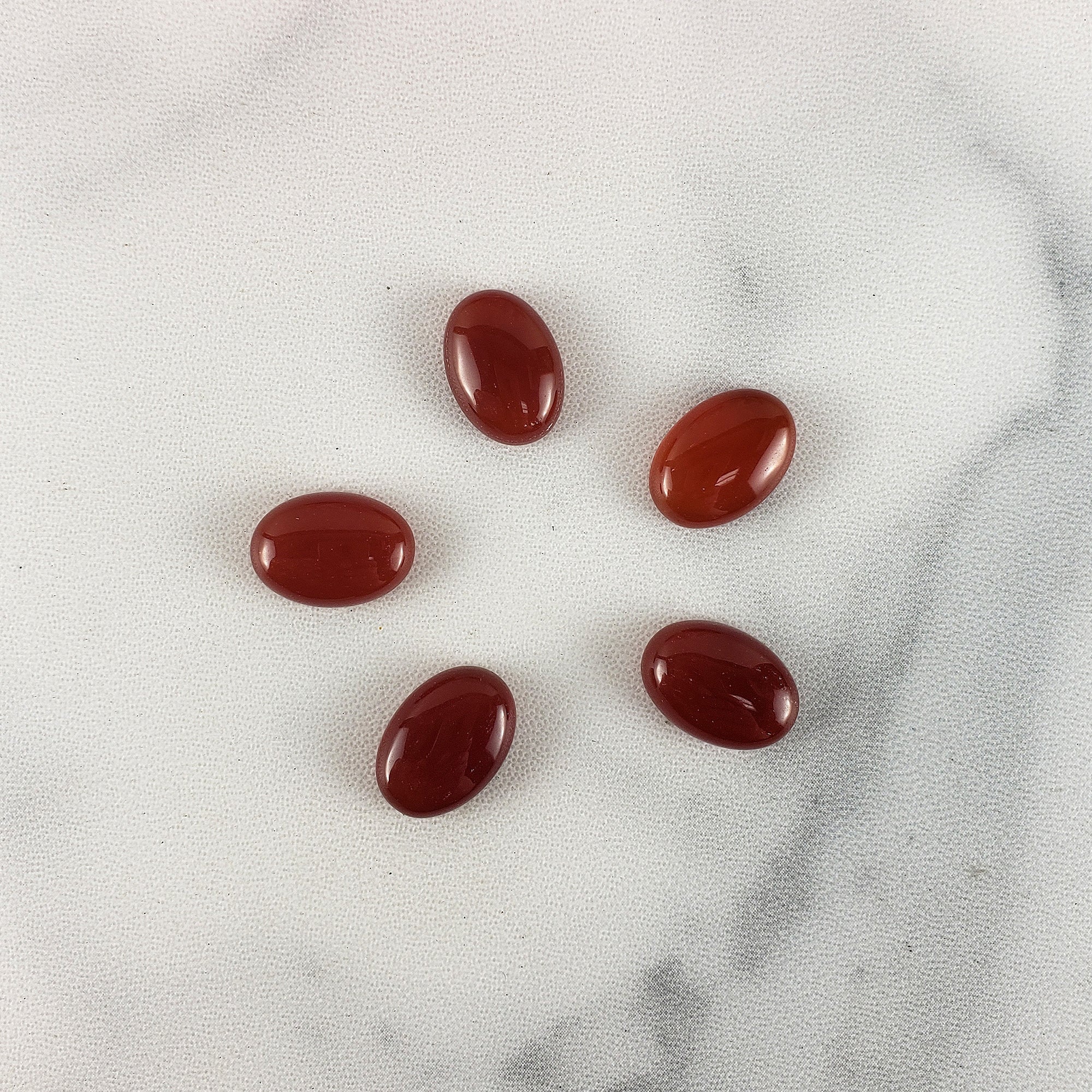 Carnelian Crystal Gemstone Natural Stone Cabochon | 14mm - 1