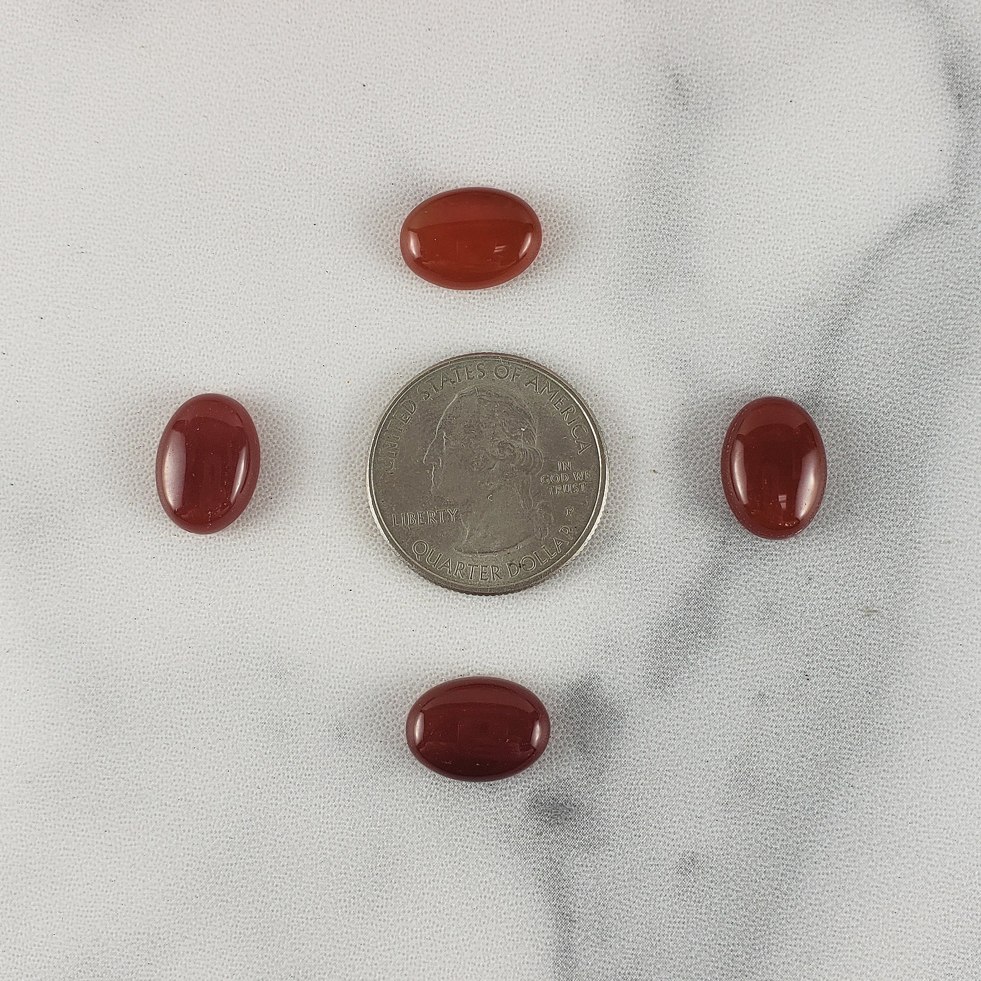 Carnelian Crystal Gemstone Natural Stone Cabochon | 14mm - 2