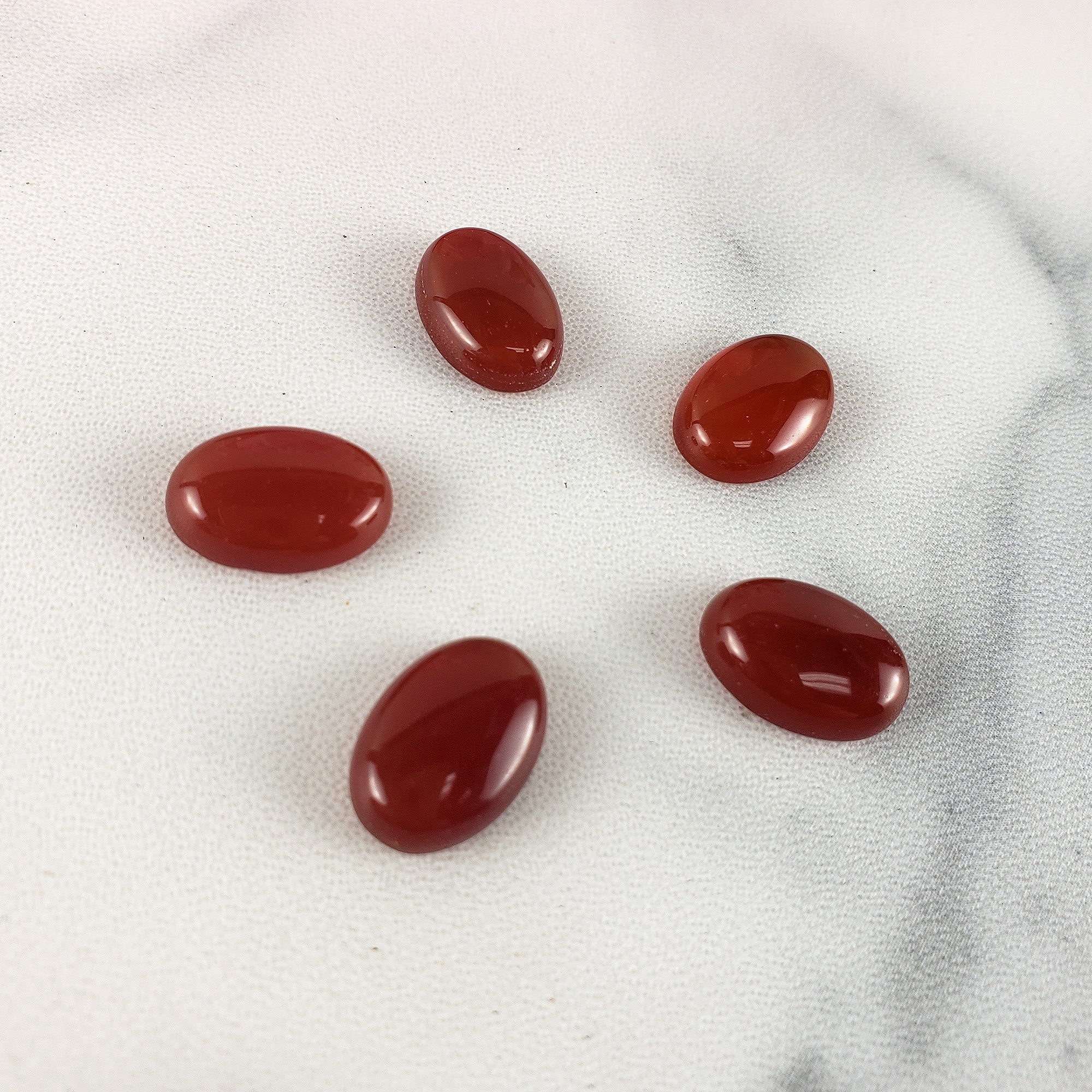 Carnelian Crystal Gemstone Natural Stone Cabochon | 14mm - 3