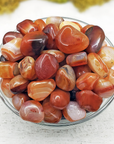 Carnelian Crystal Natural Gemstone Tumbled Stone | SMALL - 1