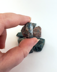 Blue Apatite Natural Raw Crystal Rough Gemstone - Small - Pinched