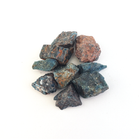 Blue Apatite Natural Raw Crystal Rough Gemstone - Small - On White Background