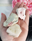 Pink Opal Rough Gemstone Natural Raw Common Opal in Matrix | Small - 4
