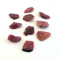 Rhodonite Natural Rough Raw Gemstone - SMALL One Stone - Natural Crystals for Heart Chakra