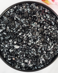 Snowflake Obsidian Crystal Natural Gemstone Chips By the Ounce- A