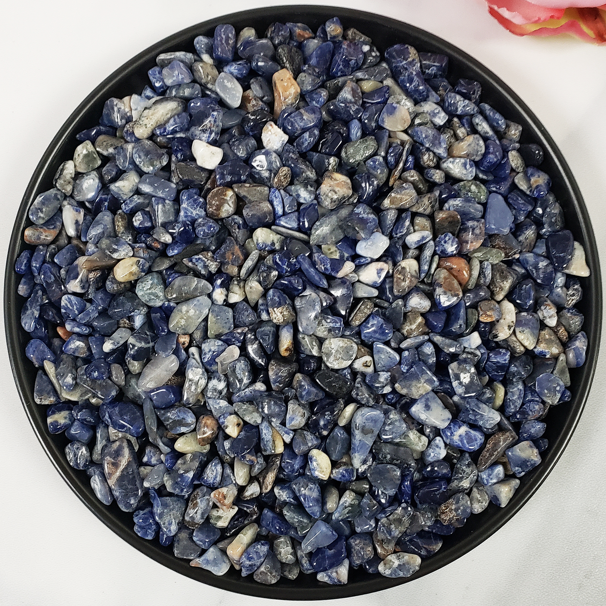 Sodalite Crystal Natural Gemstone Chips By the Ounce