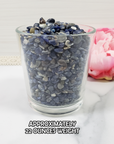 Sodalite Crystal Natural Gemstone Chips By the Ounce - 3