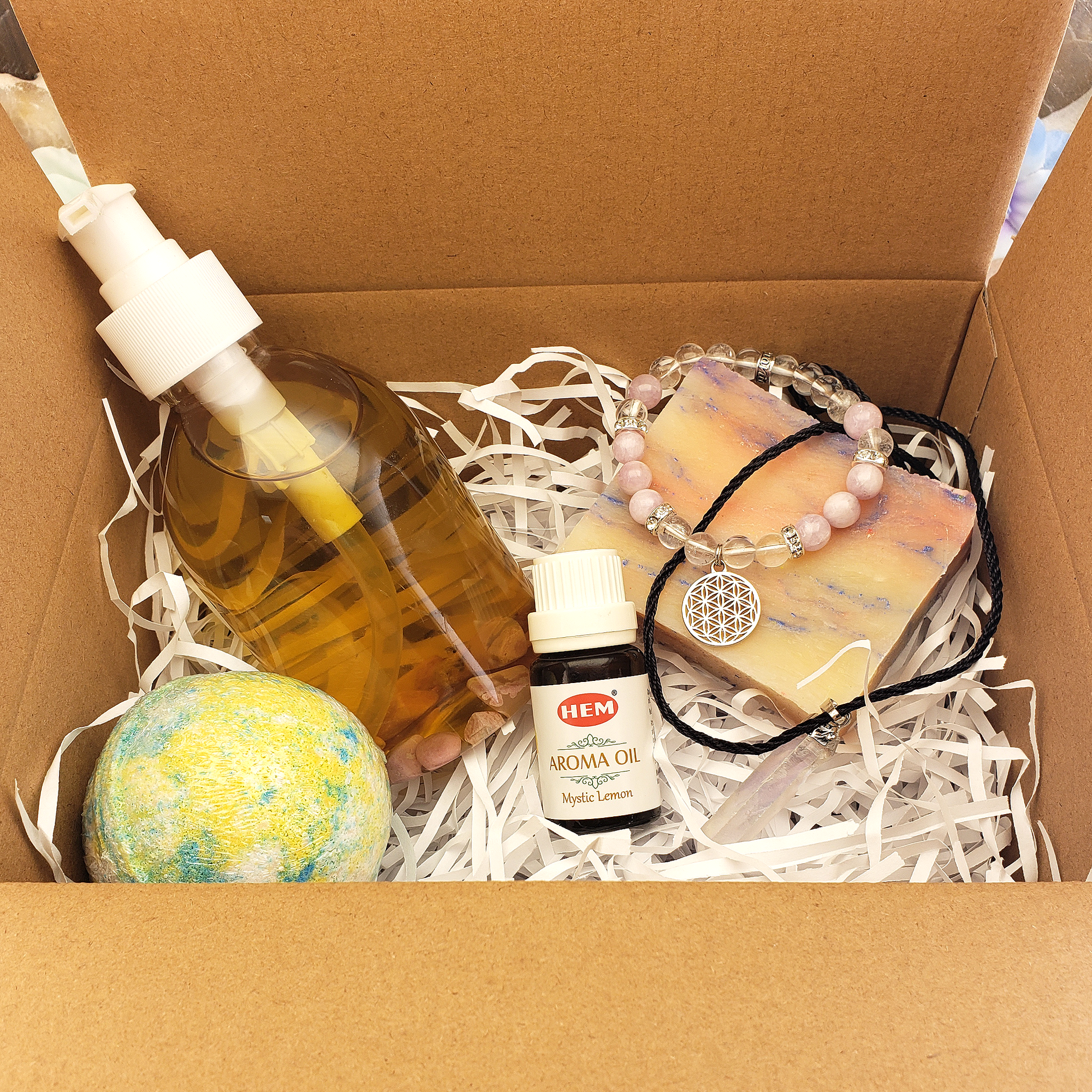 Spa &amp; Sparkle Gift Set - Valentines Day Gift Box - In Gift Box