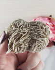 Unique Desert Rose Selenite Crystal Cluster Heat Treated Rough Mineral Formation | Sprig - 2