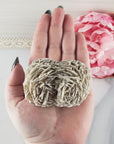 Unique Desert Rose Selenite Crystal Cluster Heat Treated Rough Mineral Formation | Sprig - 1