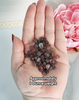 Strawberry Quartz Crystal Natural Gemstone Chips By the Ounce - One Ounce in Hand