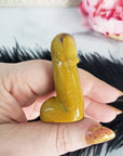 Unique Mookaite Crystal Penis Natural Gemstone Phallus | 1.9" | Tom - 1
