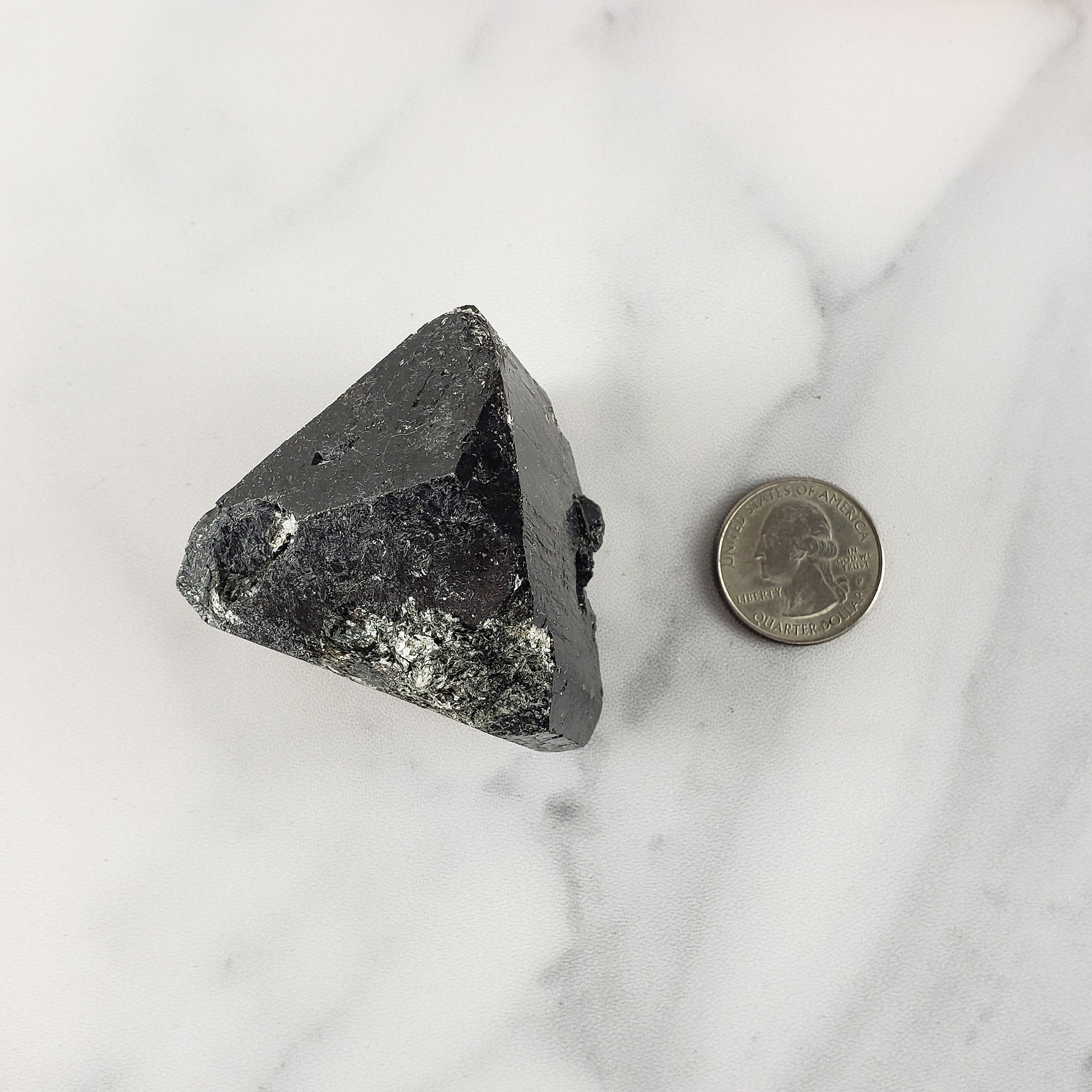 Unique Large Raw Black Tourmaline Crystal Natural Rough Gemstone | Triad