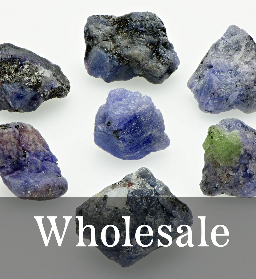WHOLESALE BULK LOT Tanzanite Natural Gemstone - 30 Pieces