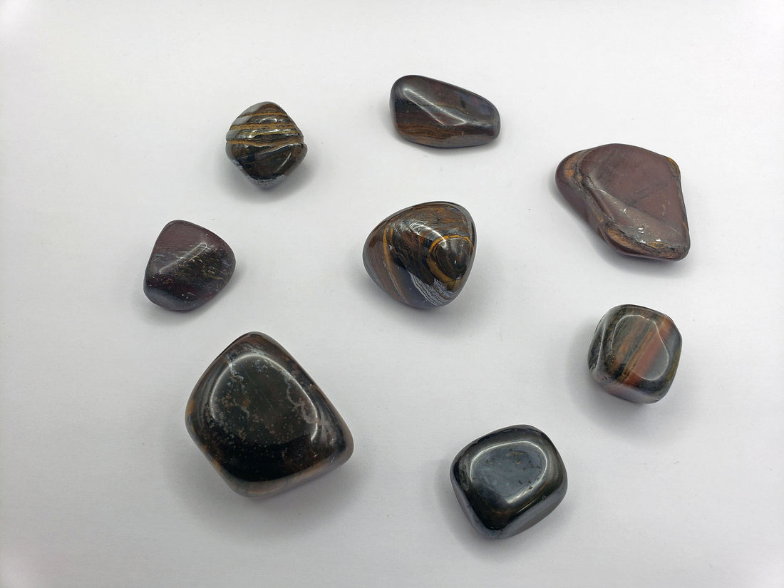 Hematite Tumbled Stone, Women's, Size: One size, Grey Type