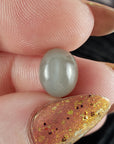 Unique 3.3 Carat Black Moonstone Crystal Cabochon Natural High Quality Gemstone | 10mm