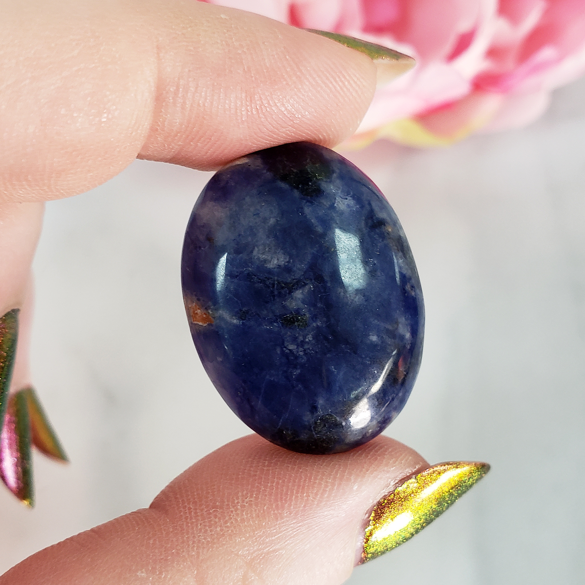 Unique Blue Sodalite Crystal Cabochon Natural Gemstone | Gratiae