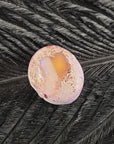 Unique Pink Cantera Opal Stone Crystal Oval Gemstone Natural Gemstone Cabochon | 3 Carats - 4
