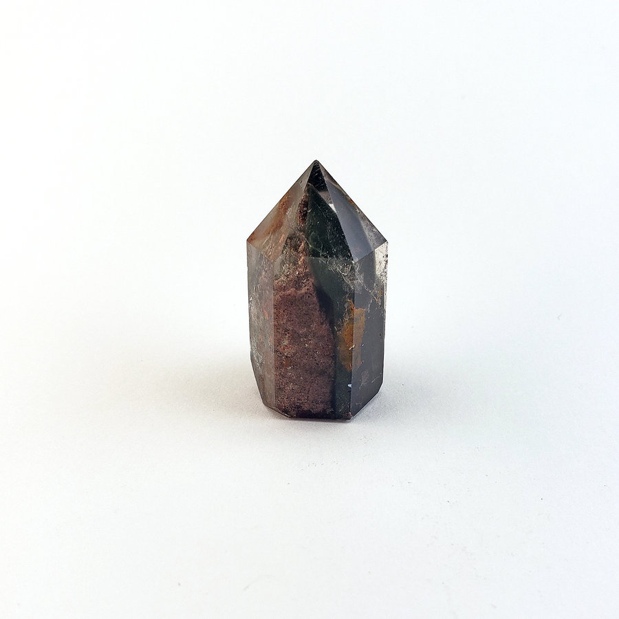 Small Garden Quartz Crystal Tower Obelisk - Unique