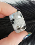 Unique 27 Carat Flashy Rainbow Moonstone Crystal Cabochon Natural High Quality Gemstone | Verse - 3