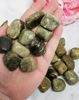 Vesuvianite Idocrase Gemstone Natural Crystal Tumbled Stones | One Stone
