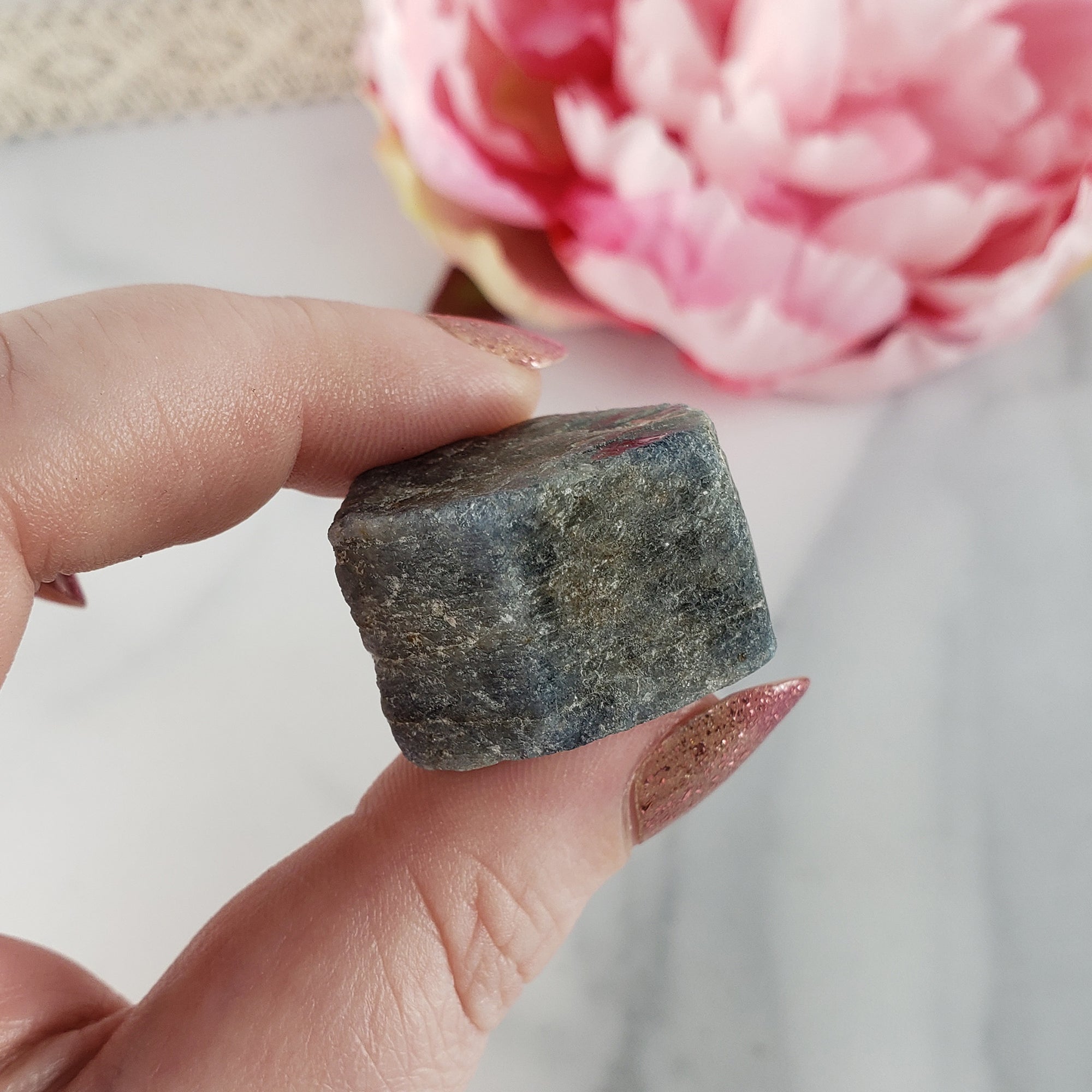 Unique Raw Sapphire Rough Corundum Gemstone Natural Crystal | High Quality | Virgo - 1