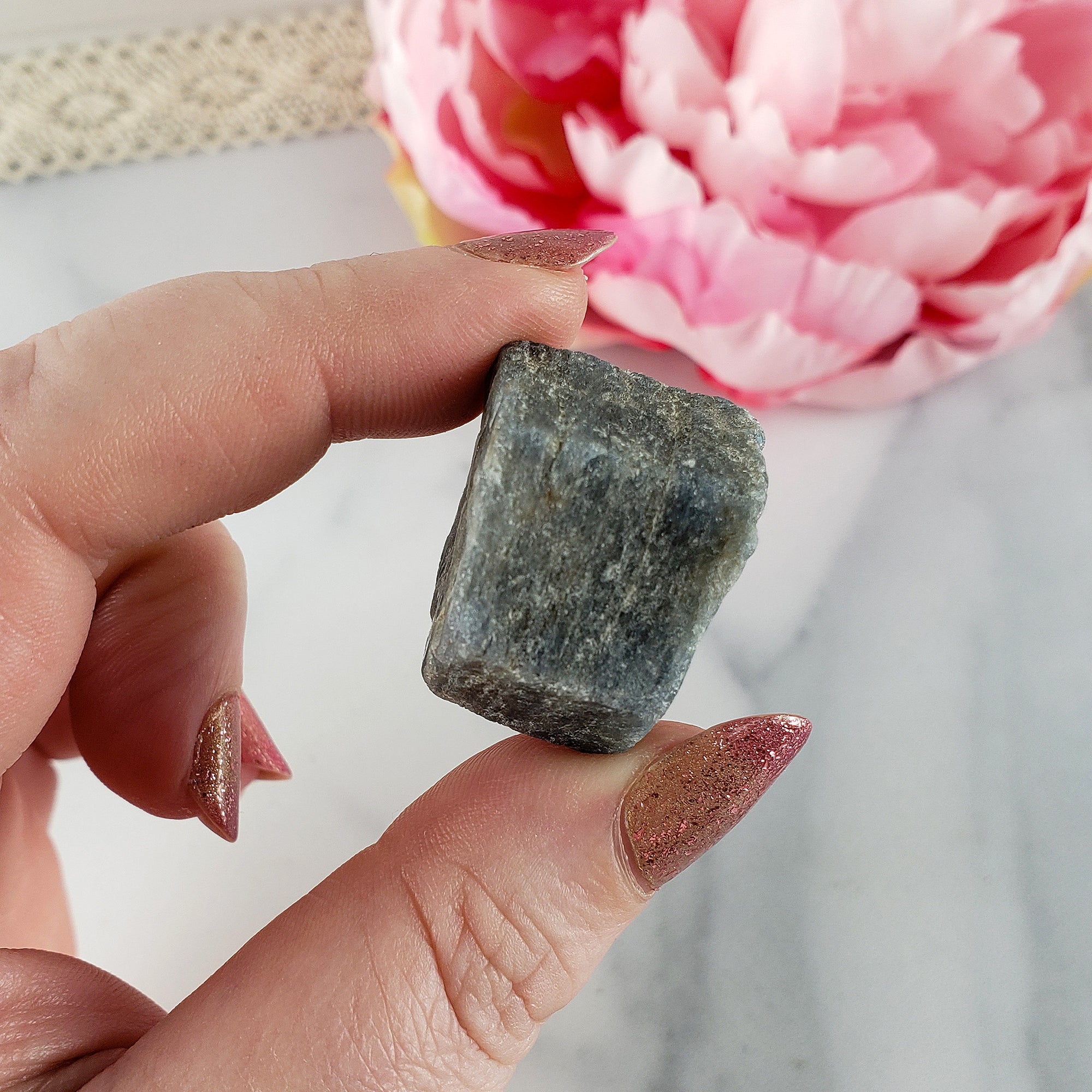 Unique Raw Sapphire Rough Corundum Gemstone Natural Crystal | High Quality | Virgo