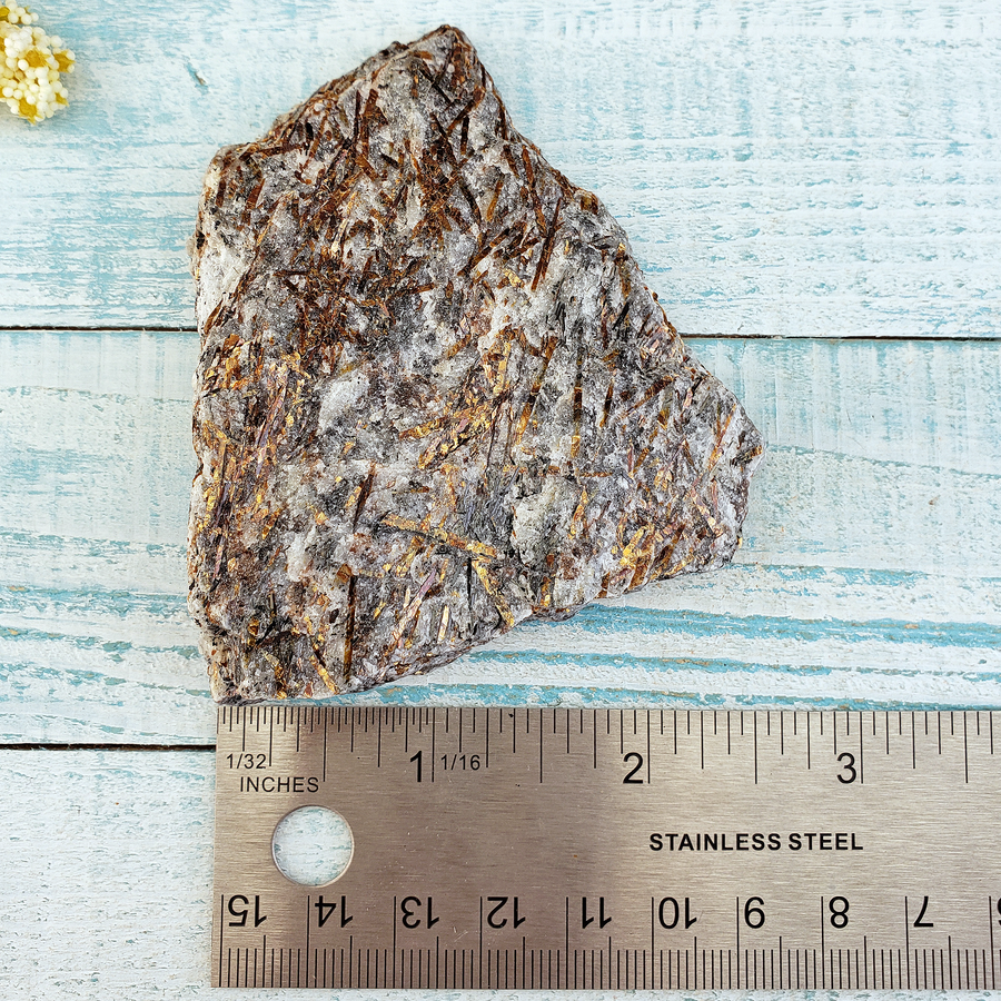 Astrophyllite Raw Natural Rough Gemstone - Unique - Measurements