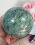 Unique Ruby Kyanite Fuchsite Crystal Sphere Natural Gemstone Orb | Xerxes - 5