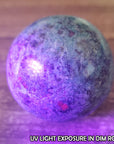 Unique Ruby Kyanite Fuchsite Crystal Sphere Natural Gemstone Orb | Xerxes - 1