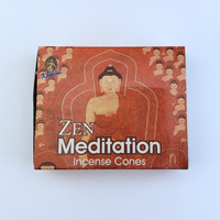 Zen Meditation Scented Kamini Incense Cones - Set of 10 Incense Cones