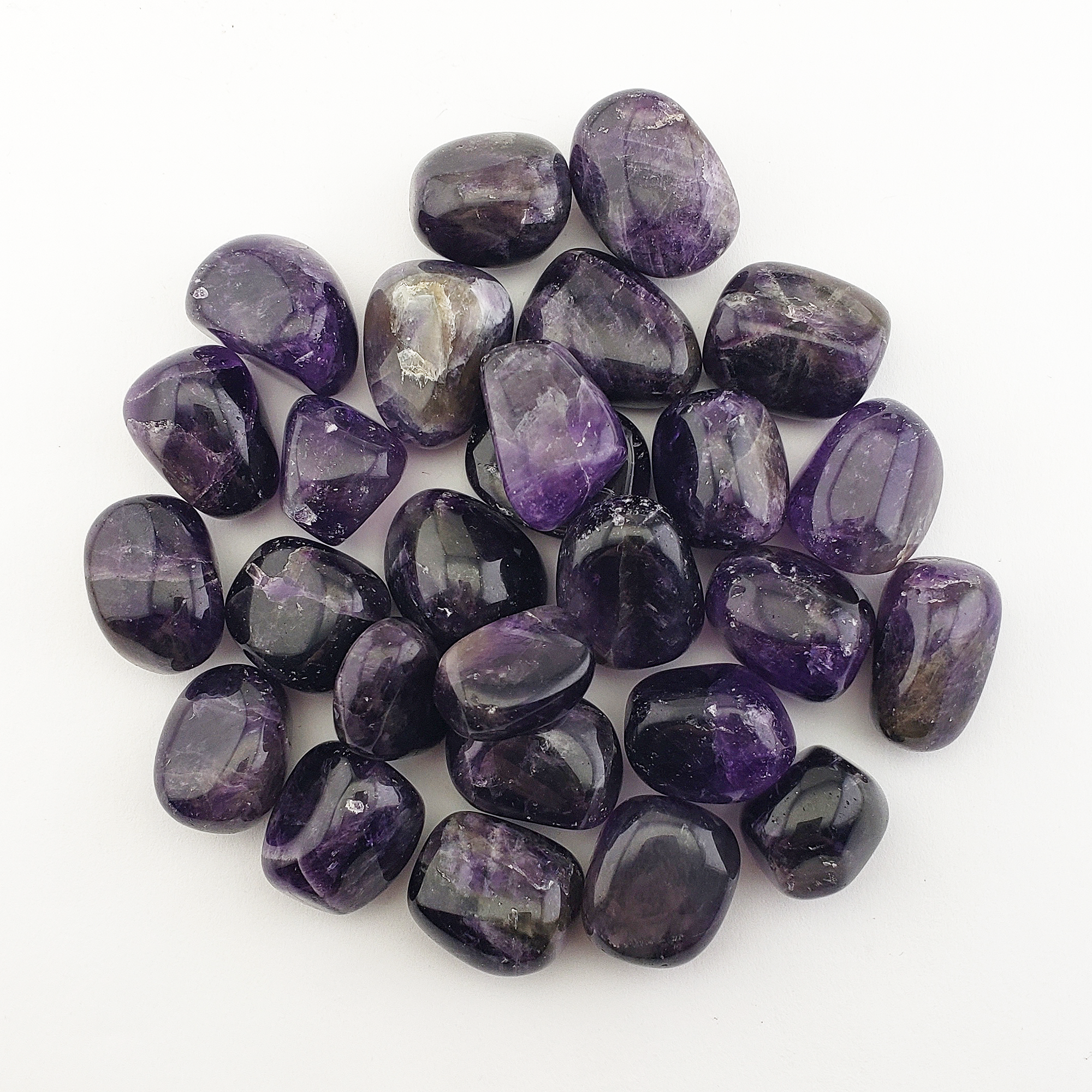 Deep Purple Amethyst Crystal Natural Gemstone Tumbled Stone | High Quality - 2