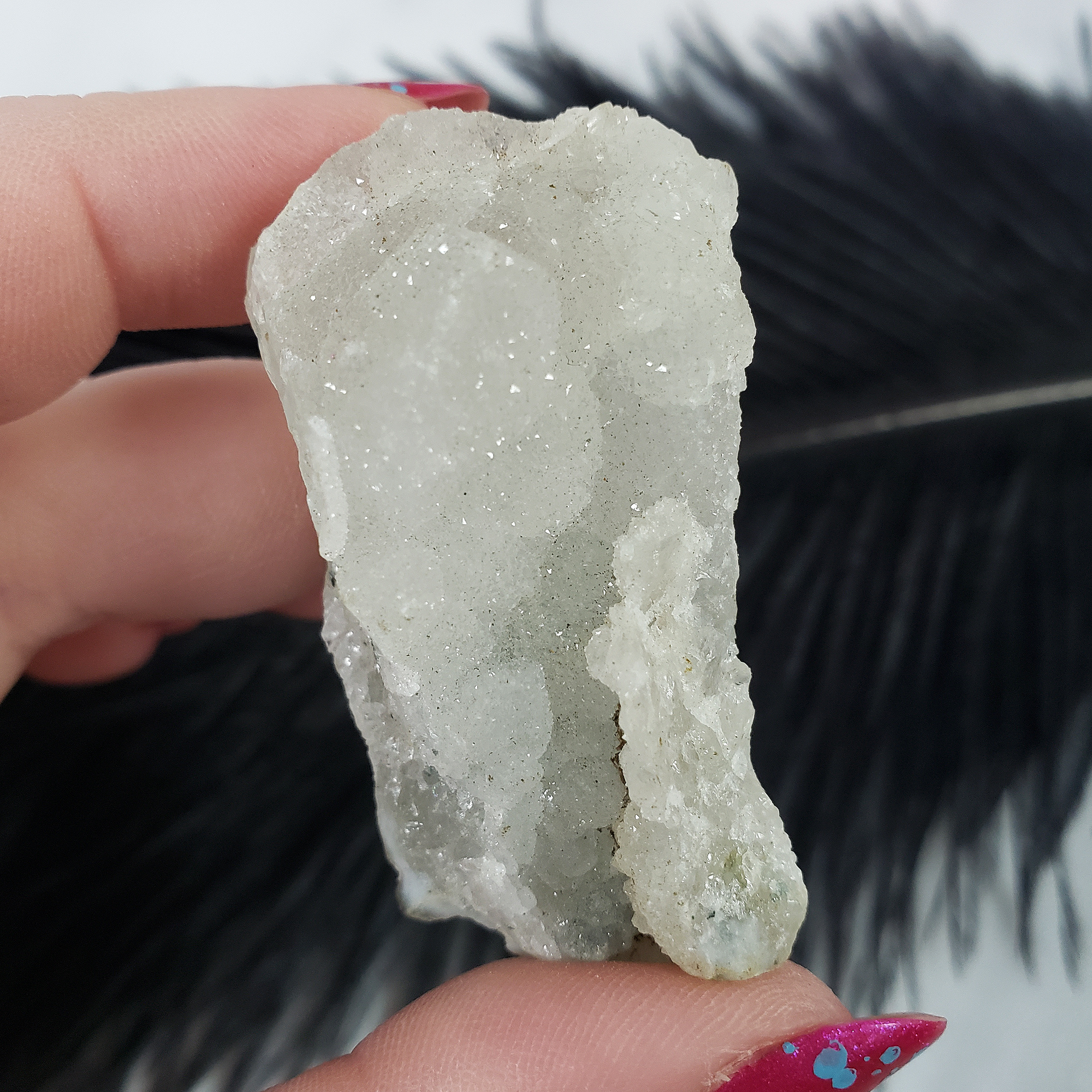 Unique Druzy Quartz Crystal Cluster Natural Gemstone | Alacrity